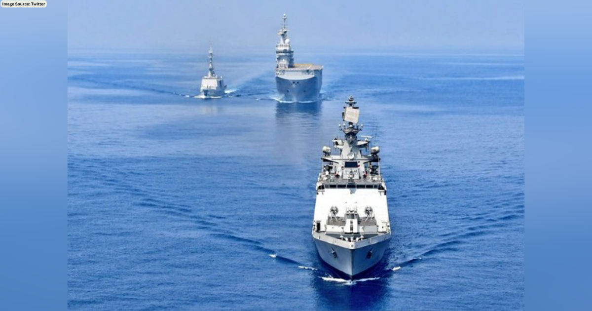 India, France conduct maritime partnership exercise in Arabian Sea